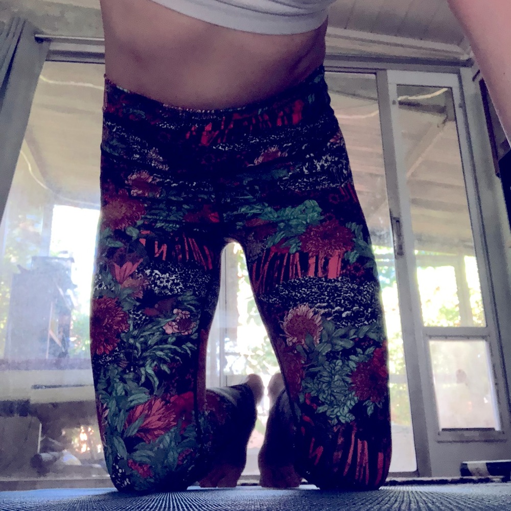 Lululemon align leggings jungle zen size 8